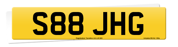 Registration number S88 JHG